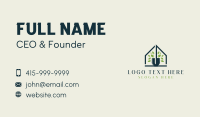 House Leaf Shovel Gardening Business Card