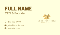 Pyramid Triangle Architecture Business Card Image Preview