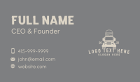 Burger Food Truck  Business Card