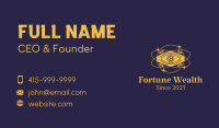 Mystical Eye Planet Business Card Image Preview