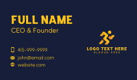 Runner Athlete Marathon Business Card