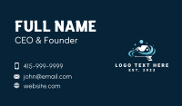 Cleaning Service Business Card example 2