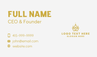 Luxury Royalty Crown Business Card