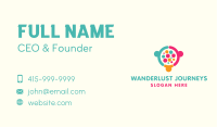 Colorful Community Group Business Card