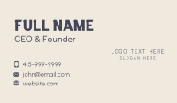 Corporate Generic Business Business Card Design