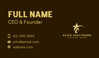 Premium Stylish Star  Business Card