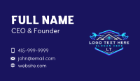 Power Washing Sanitation Business Card