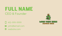 Royal Crocodile Burger Business Card Design