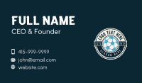 Soccer Club Tournament Business Card