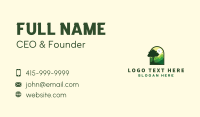 Arch Tree Nature Mountain Business Card