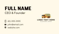 Fuel Truck Business Card example 2