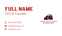 Industrial Cement Truck Business Card