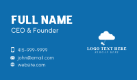 Child Cloud Swing Business Card