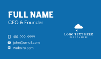 Child Cloud Swing Business Card Design