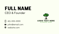 Eco Park Tree Business Card