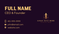 Notary Business Card example 4