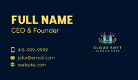 Bounce Castle Park Business Card