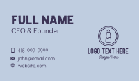Water Bottle Business Card example 3