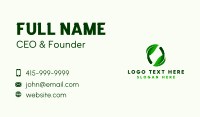 3D Leaf Gardening  Business Card