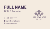 Egyptian Business Card example 2