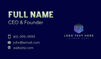 Tech Cube Circuit Business Card