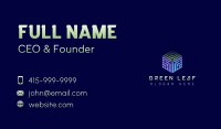 Machine Learning Business Card example 3
