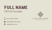 Flooring Tile Decoration Business Card