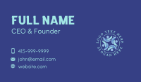 People Organization Community Business Card Design