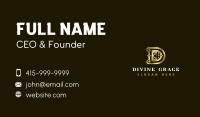 Luxury Letter D Studio Business Card Image Preview