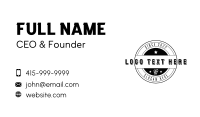 Hipster Skull  Business Card