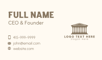 Pantheon Business Card example 4