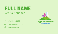 Eco Business Card example 2