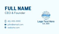 Fish Pond Fishery Business Card