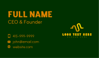 Creative Business Wave Business Card