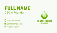 Minimalist Tennis Ball Business Card