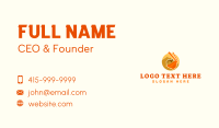 Excavator Backhoe Machinery Business Card