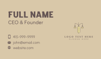 Paralegal Business Card example 2