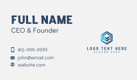 Hexagon Cube Technology Business Card