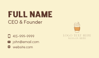 Latte Business Card example 2