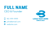 Fish Aquarium Waterpark Business Card