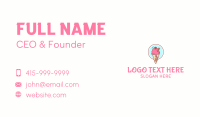 Cherry Ice Cream Cone Business Card