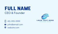 Roofing Power Wash Cleaning Business Card