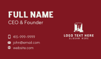 Paint Roller Bucket Business Card Design