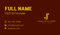 Antique Business Card example 2