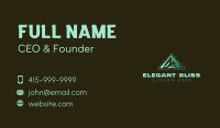 Mountain Peak Forest Business Card