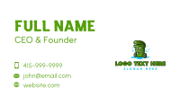 Trash Bin Sanitation Business Card