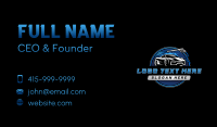 Auto Pressure Wash Car Business Card