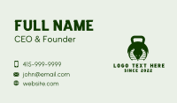 Green Cobra Kettlebell Business Card