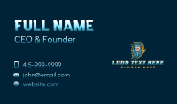 Zeus Thunder God Business Card