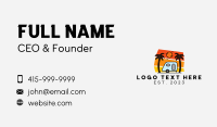 Summer Adventure Vehicle  Business Card